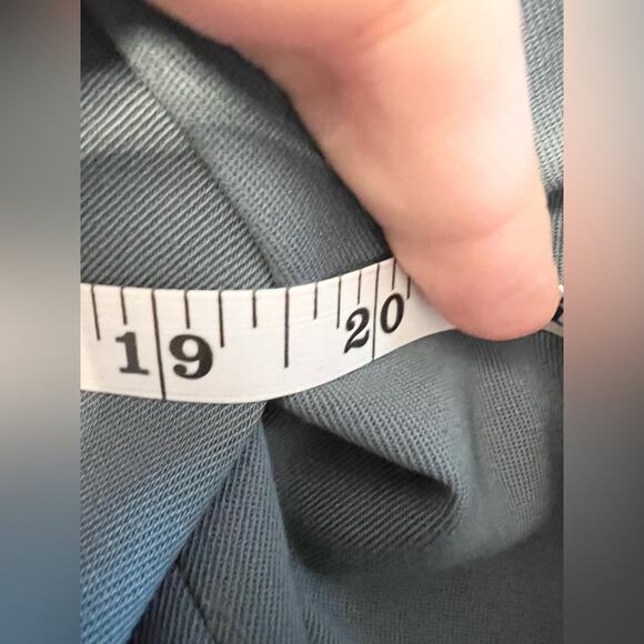 Everlane The ’80s Italian Wool Blazer teal oversized 3 button office casual - Picture 11 of 11